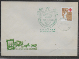 POLOGNE  Lettre 1960 Rawicz 100 Ans De  Poste Croix Rouge Infermiere - Cartas & Documentos