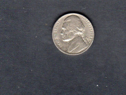 USA - Pièce 5 Cents "Jefferson Nickel"  1984D TTB/VF  KM.192 - 1938-…: Jefferson