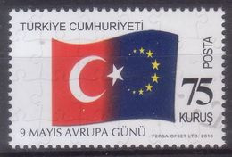 AC - TURKEY STAMP -  EUROPA DAY MNH 09 MAY 2010 - Nuovi