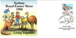 Australia 1988 Sydney RoyalEaster Show ,souvenir Cover - Briefe U. Dokumente