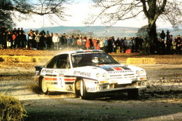 Opel Manta 400 - Rallye Lombard RAC 1983 - Pilote: Henri Toivonen - 15 X 10 Cms PHOTO - Rallyes