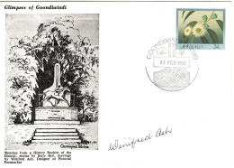 Australia 1982 Glimpses Of Goondiwindi,Statue, Souvenir Signed Cover - Briefe U. Dokumente