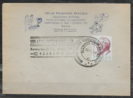 POLOGNE  Lettre 1960 Blazowa100 Ans De  Poste Medecin Oczko - Covers & Documents