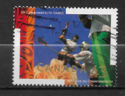 "CANADA  N°   1365 "  JEUX DU COMMONWEATH " - Used Stamps