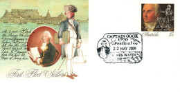 Australia 2009 ,Captain Cook Festival,Agnes Water Postmark,souvenir Cover - Storia Postale