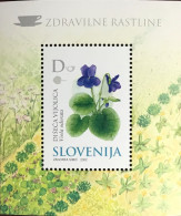 Slovenia 2002 Medicinal Plants Minisheet MNH - Heilpflanzen