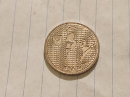 Israel-Coins-JEWISH LEDAERS(SHEKEL1985-1981)10 SHEQELIM-35a-(1984)-(36)-תשמ"ד-(Special Domestic Currency)-NIKEL - Israele