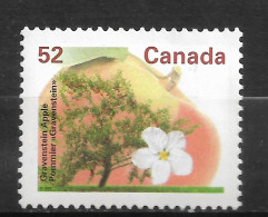 "CANADA  N°   1419  " POMMIER " - Gebruikt