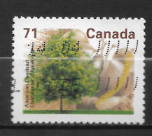 "CANADA  N°   1420 " CHATAINIER " - Used Stamps