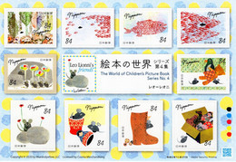 Japan - 2020 - The World Of Children Picture Book No. 4 - Mint Self-adhesive Stamp Pane - Ongebruikt