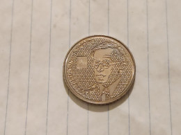Israel-Coins-JEWISH LEDAERS(SHEKEL1985-1981)100 SHEQELIM-37a-(1985)(43)תשמ"ה(Special Domestic Currency-JABOTINSKY)-NIKLE - Israel