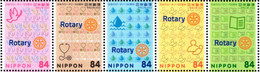 Japan - 2020 - Centenary Of Rotary Japan - Mint Stamp Set - Unused Stamps