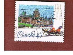 CANADA - SG 1543  - 1993 HISTORICAL HOTELS: LE CHATEAU FRONTENAC,  QUEBEC  -  USED - Usados