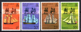 Turks & Caicos Islands 1976 Bicentenary Of American Revolution Set LHM (SG 446-449) - Turks And Caicos