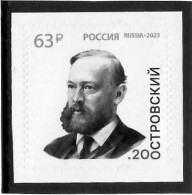 Russia 2023 . 200th Birth Anniversary Of A. Ostrovsky (1823–1886) . 1v. - Nuovi