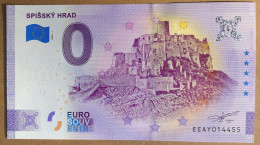 0 Euro Souvenir SPISSKY HRAD Slovakia EEAY 2020-1 Nr. 14455 ANNIVERSARY!!! - Autres - Europe