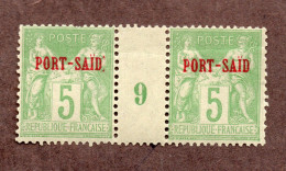 PORT SAID N°5 Paire Avec Milésime Nxx B/TB Cote 195 Euros !!!RARE - Neufs