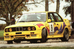 BMW M3  - Rallye Du Médoc 1989 - Pilote: Hugues Delage - 15 X 10 Cms PHOTO - Rallyes