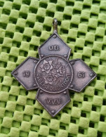 1 X  Medaille-  Medaille -  O.D. Bloementocht 1961  -  Original Foto  !! - Andere & Zonder Classificatie