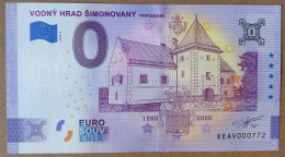 0 Euro Souvenir VODNY HRAD SIMONOVANY Slovakia EEAV 2020-2 Nr. 772 NORMAL - Sonstige – Europa