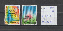 (TJ) Luxembourg 1995 - YT 1318/19 (gest./obl./used) - Usados