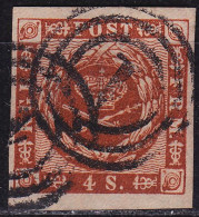 DÄNEMARK DANMARK [1858] MiNr 0007 A ( O/used ) [02] - Gebraucht