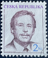 Ceska Republika - Tsjechië - C4/4 - 1993 - (°)used - Michel 3 - Vaclav Havel - Used Stamps