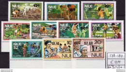 Niue 1977 - MNH ** - Michel Nr. 178-187 Série Complète (08-006) - Niue