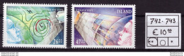 Islande 1991 - MNH ** - Europa - Michel Nr. 742-743 Série Complète (08-140) - Ongebruikt