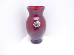 Ancien Vase Rouge Royal Ruby Anchorglass - Vasen