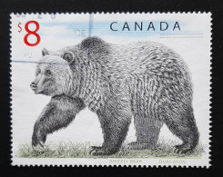 Canada 1997  USED  Sc1694    8$  Grizzly Bear - Oblitérés