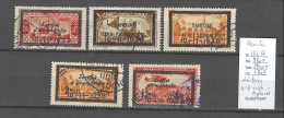 Alexandrette - Yvert 13 A 17 - Timbres De Deuil Ataturck - Oblitérés - Used Stamps