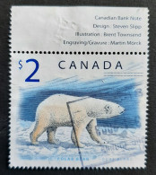 Canada 1997  USED  Sc1690    2$  Polar Bear - Used Stamps