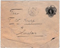 Nederlands Indië, Soemep Du 24 6 1912 Sur Entier Postal - Niederländisch-Indien