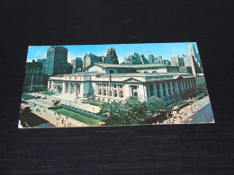 68561-                 USA AMERICA, NEW YORK, LIBRARY - Autres Monuments, édifices