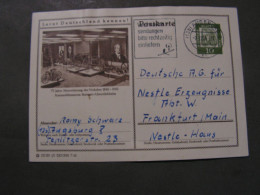 BRD Bildkarte  ,  75 Jahre Aus Augsburg 1961 - Cartoline - Usati
