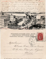 POLAND / RUSSIAN ANNEXATION 1902  POSTCARD  SENT FROM WARSZAWA TO PARIS - Storia Postale