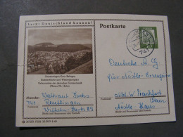 BRD Bildkarte  ,   1963 Aus Rutlingen ,   Leider Riß Seite - Postales - Usados