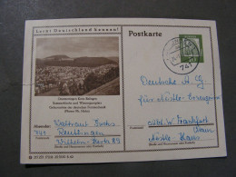 BRD Bildkarte  ,   1963 Aus Rutlingen ,   Leider Riß Seite - Postcards - Used