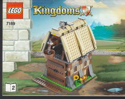 Plan De Montage Lego Kingdoms 7189  (Voir Photos) - Lego System