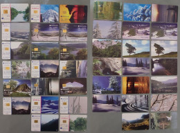 Lot 18 Cartele Cu Tema "Natura", Romania, 2002-2006 - Collezioni