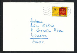 BELGIQUE Ca.1976: LSC De Bruxelles Pour Genève (Suisse) - Cartas & Documentos