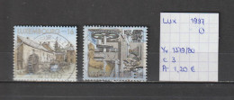 (TJ) Luxembourg 1997 - YT 1379/80 (gest./obl./used) - Gebruikt