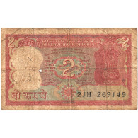 Inde, 2 Rupees, 1985, Undated (1985), KM:53Aa, AB - India