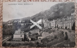 LLANABER ROAD BARMOUTH OLD B/W POSTCARD WALES - Merionethshire