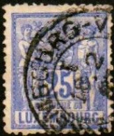 Luxembourg , Luxemburg 1882 , MI 52 D,  ALLEGORIE, OBLITERE, GESTEMPELT - 1882 Allegory