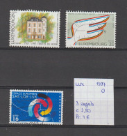 (TJ) Luxembourg 1997 - 3 Zegels (gest./obl./used) - Usados