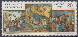 ARGENTINA 1075,unused,Christmas 1970 (**) - Nuovi