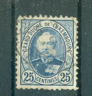 LUXEMBOURG - N°62 Oblitéré - Effigie Du Grand-duc Adolphe 1er. - 1891 Adolphe Frontansicht