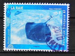 POLYNESIE FRANCAISE - 2008 - La Raie N° 824 - Cachet à Date - Usados